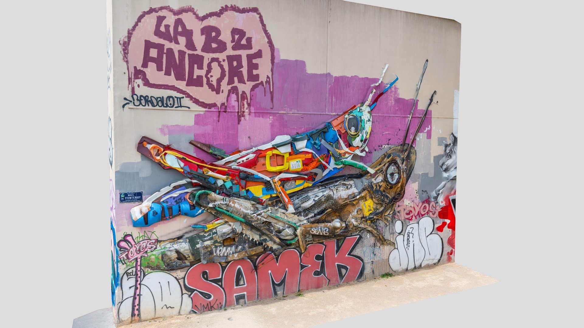 HBVR - Scan 3D : Street art, Lyon