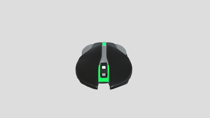 Gaming Mouse 3D Model