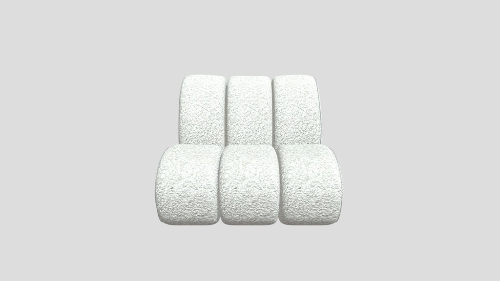 Lounge Chair Wool Curvy