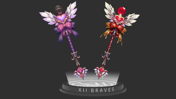 Theia Ancient Weapon 3D Model