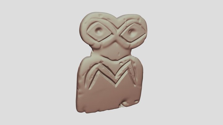 Eye idol - Tell brak 3D Model