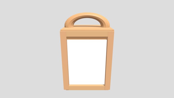 Lantern in Blender 3D Model