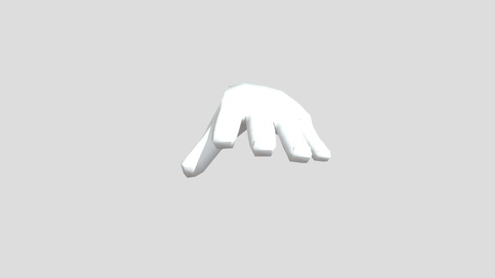 Low Poly Player And Npc Hands 3D Model