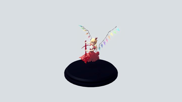 Flandre Scarlet 3D Model