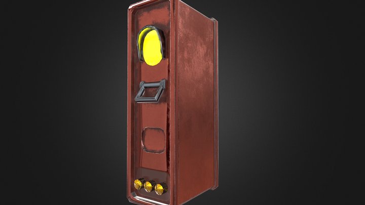 發電機 3D Model