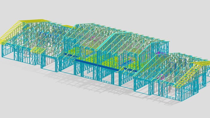 A995 North Ipswich Block 1 3D Model