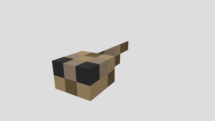 Minecraft Tadpole 3D Model