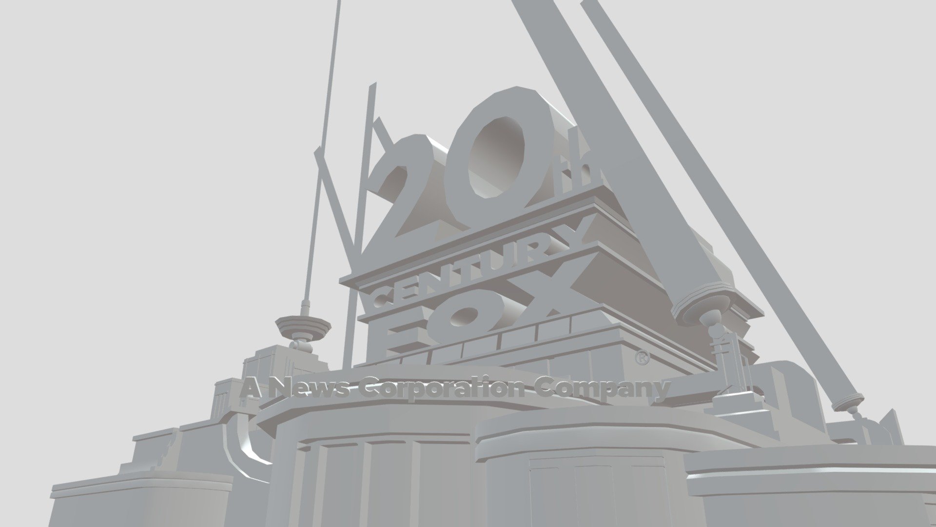 20th Century Fox Logo By Marvic Valdez - Download Free 3D model by ...