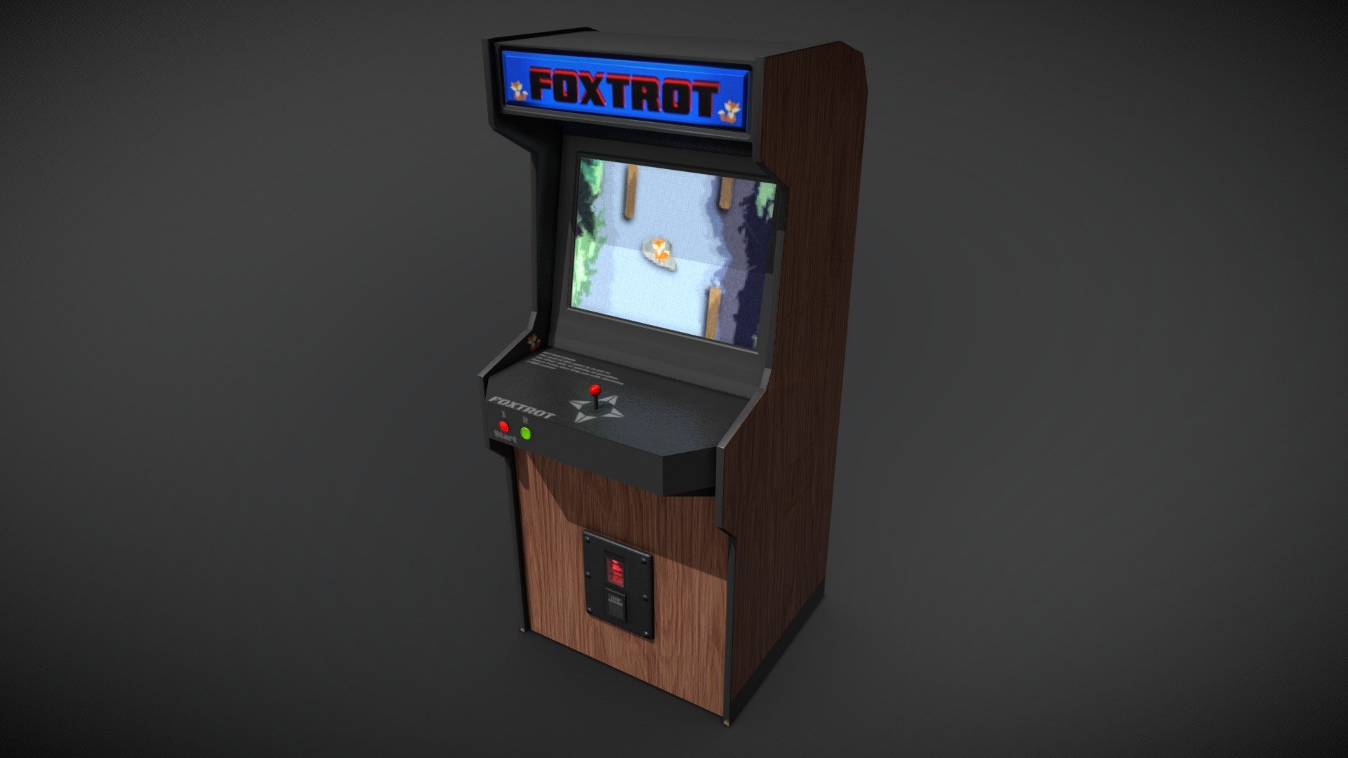 Foxtrot Arcade Cabinet
