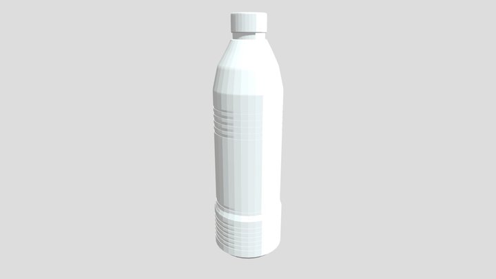 A Bottle Of Water 3D Model