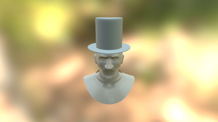 Abe Lincoln 3D Model