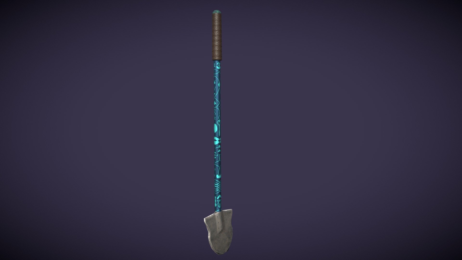 Fancy Game Ready Shovel - Download Free 3D model by Blenderolokos ...