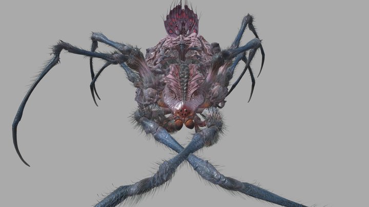 Black Myth: Wukong - Zi Zhu Er(SpiderForm)[Anim] – Modello 3D gratuito STL