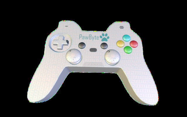 PawByte "Flyght" Console Controller Prototype 3D Model