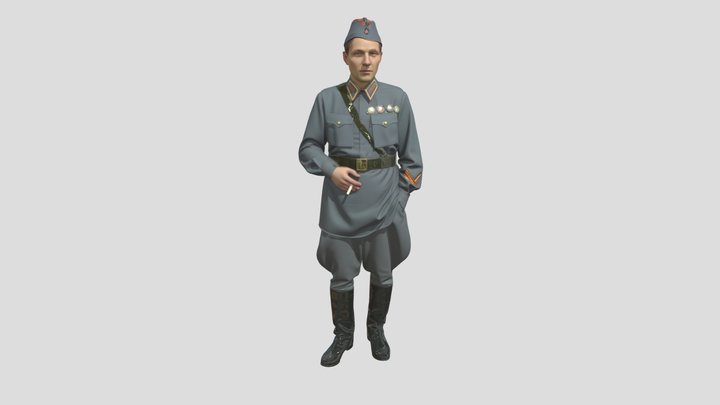 Colonel in uniform, USSR Armored Troops