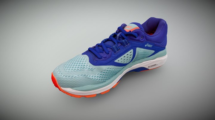 ASICS GT-2000 6 3D Model