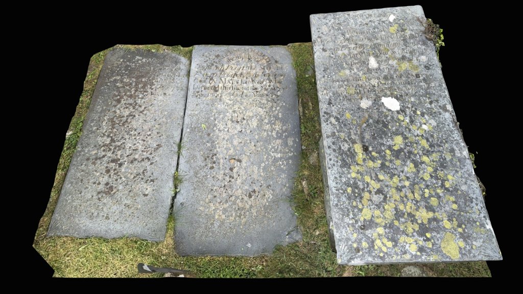 Pugh Gravestones, Llangelynnin, Wales, UK