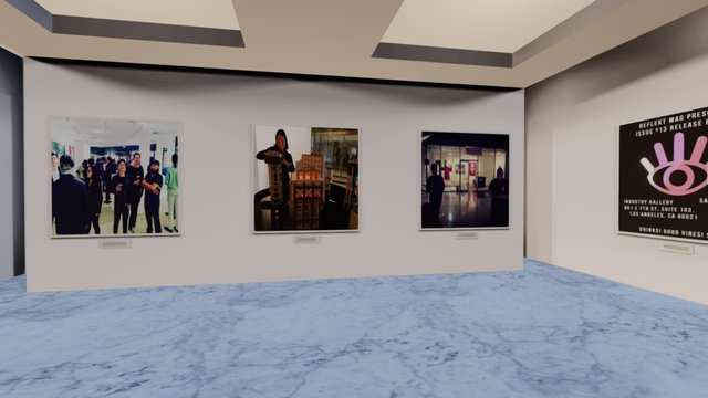 Instamuseum for @industrygallery 3D Model