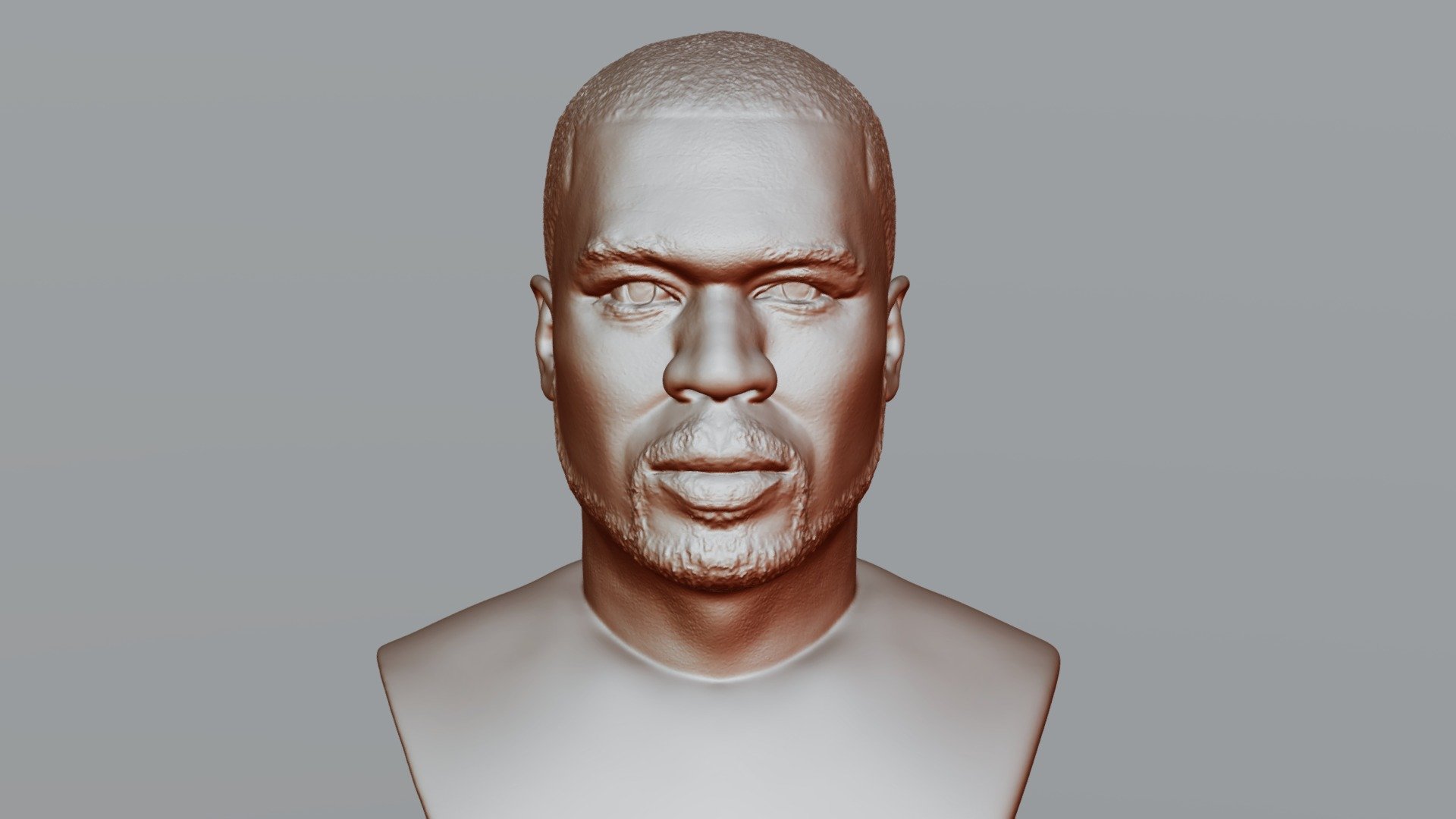 50 Cent bust for 3D printing