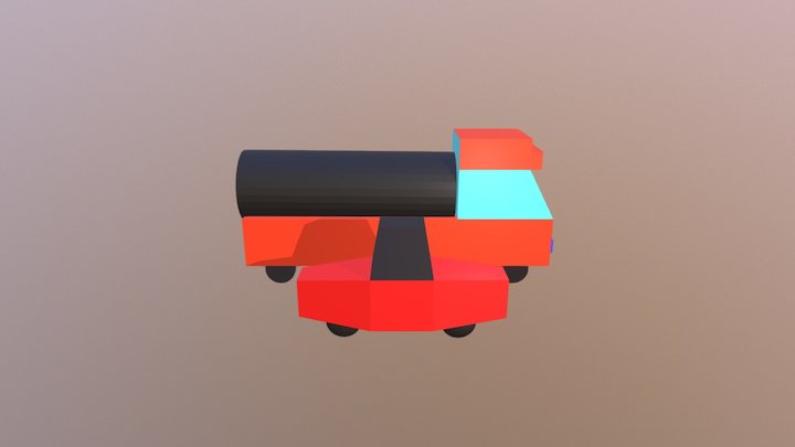 Mobil mobil campur mobil rongsokan 3D Model