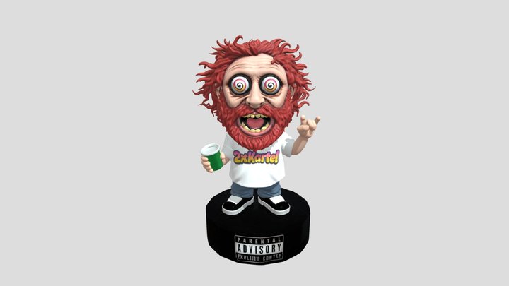 Kranium Krunch Mascot ready for print 3D Model