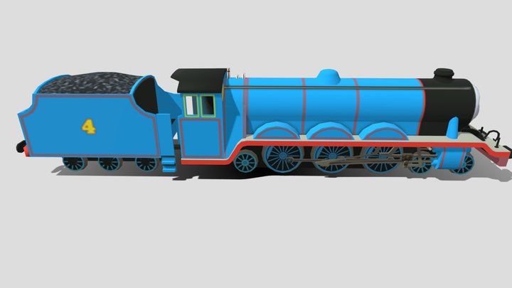 Gordon the Big Engine 3D Model