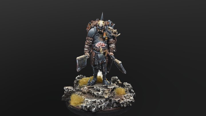 Kingdom Death - The Butcher 3D Model