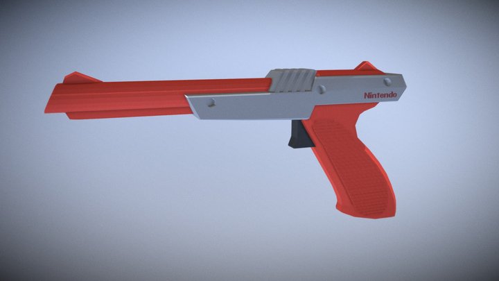 Nintendo Zapper 3D Model