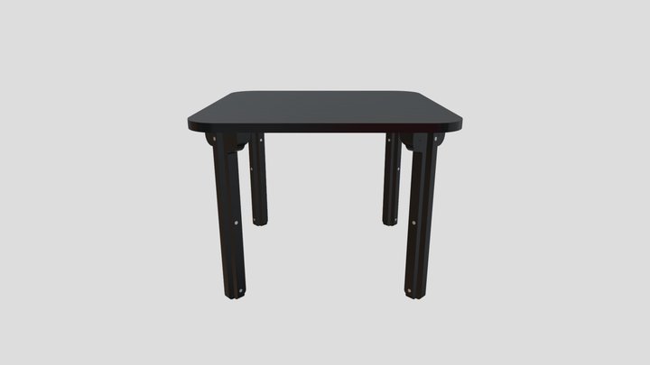 HDPE Journal table working prototype 3D Model