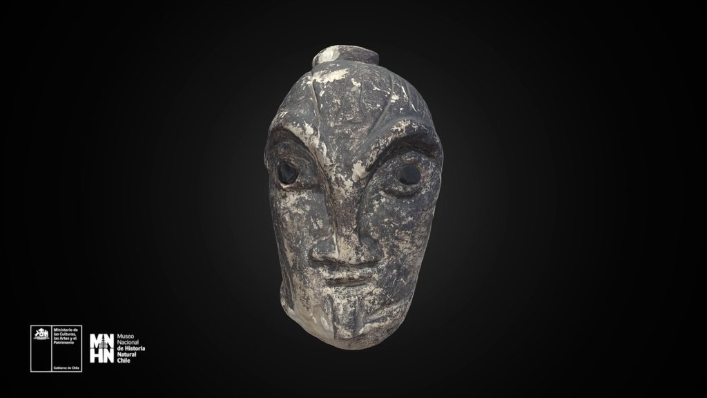 Cabeza tallada de Rapa Nui