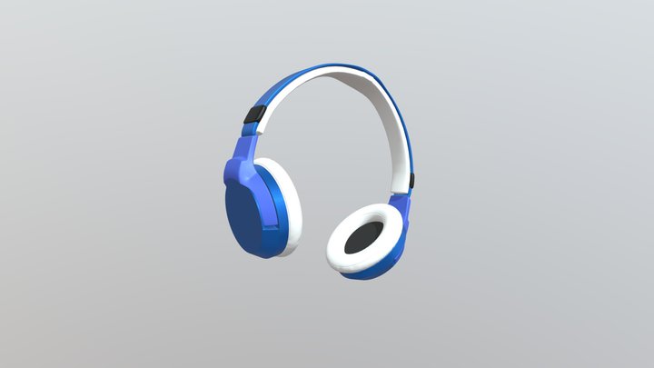 Headphone 3D model 3D Model