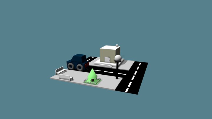 CIDADE 3D 3D Model