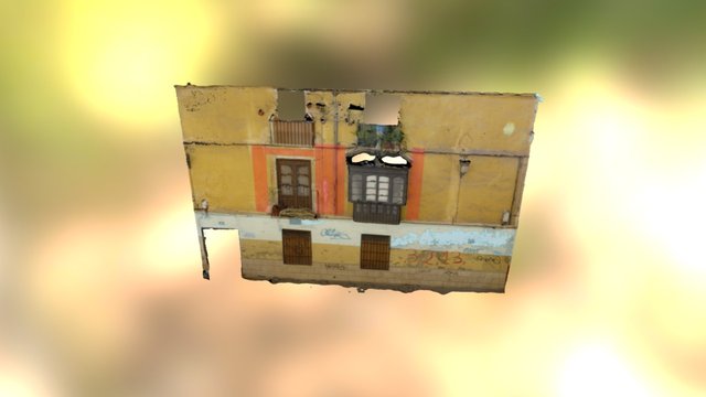 Pinturas ocultas - C/Gaona 12, Málaga 3D Model