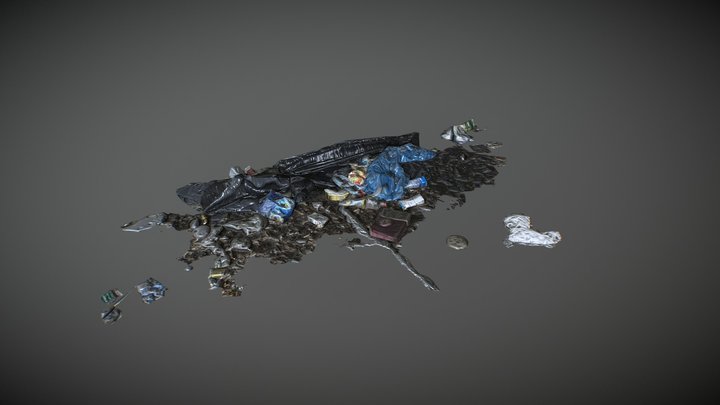 garbage heap 3D Model