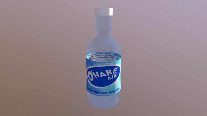 O'hare Air Bottle 3D Model
