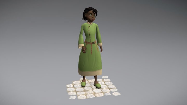 Zoe - Character 3D Model