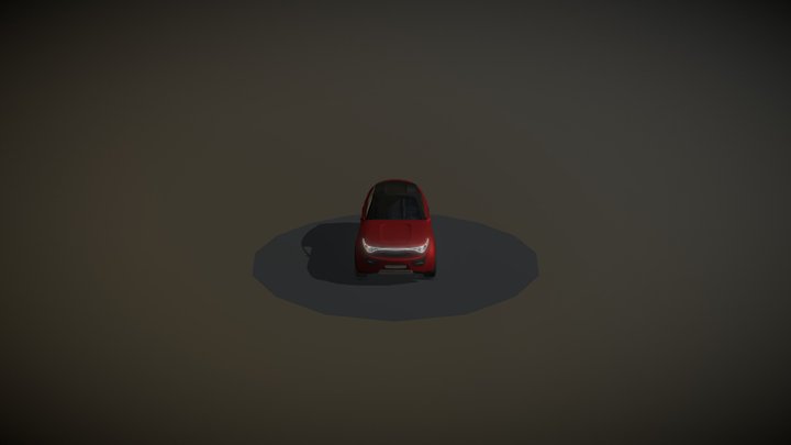 Car N1 Hightpoly 3D Model