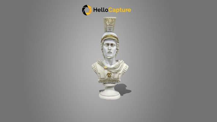 Buste Alexandre le Grand 3D Model