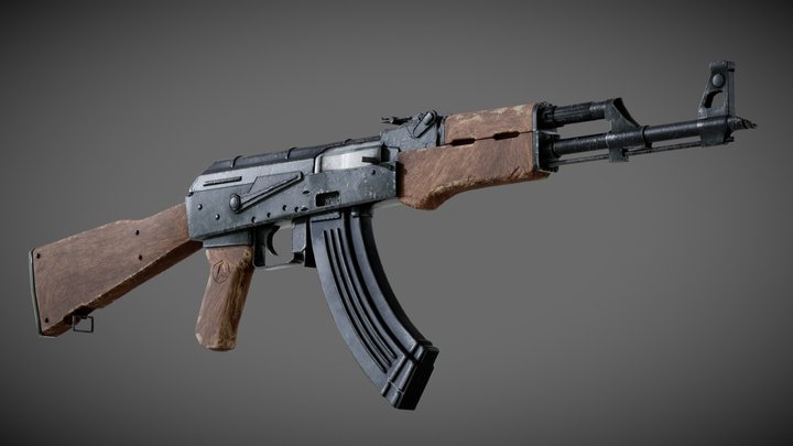 AK47 Model 3D Model