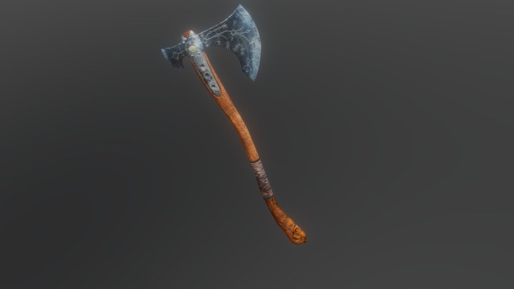 Leviathan Axe from God of War 3D Model