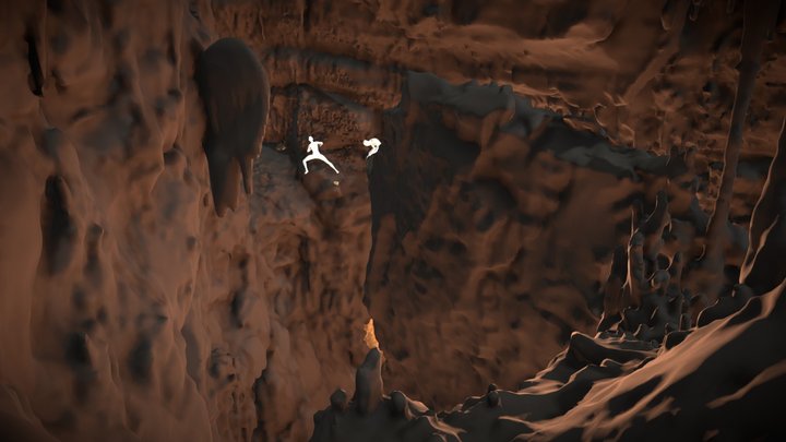 "Puits de l'Ange" à Etxeberriko Karbia 3D Model