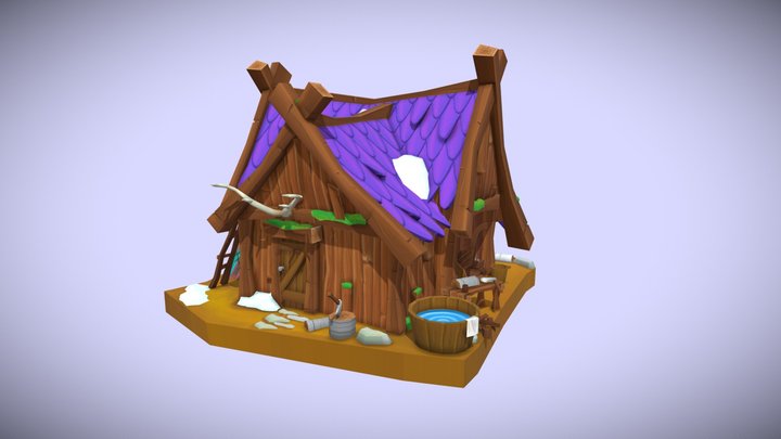 Viking house 3D Model