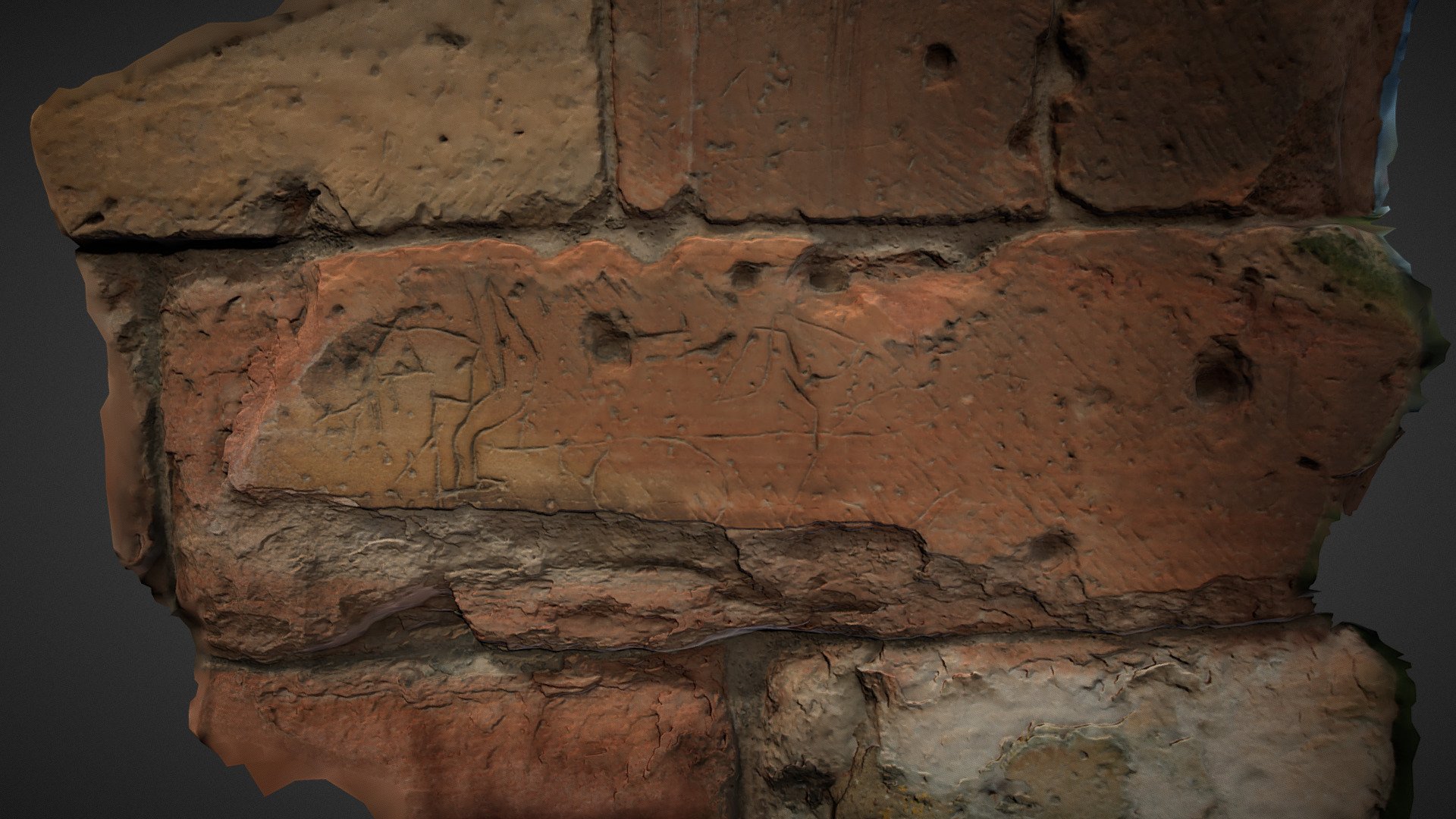 Horsemen Graffiti Haddington Church