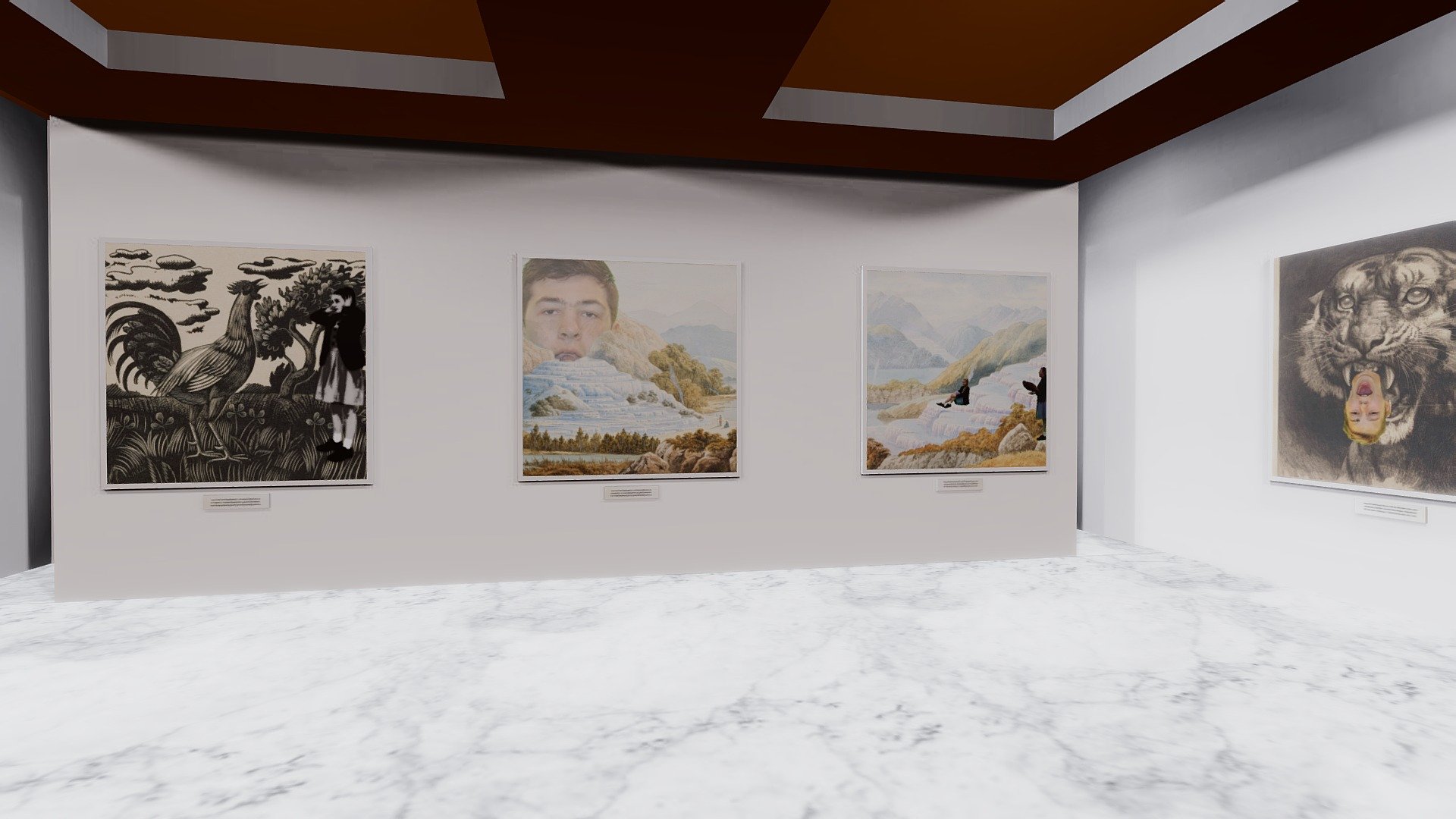 Portraits and Identities 3D Gallery