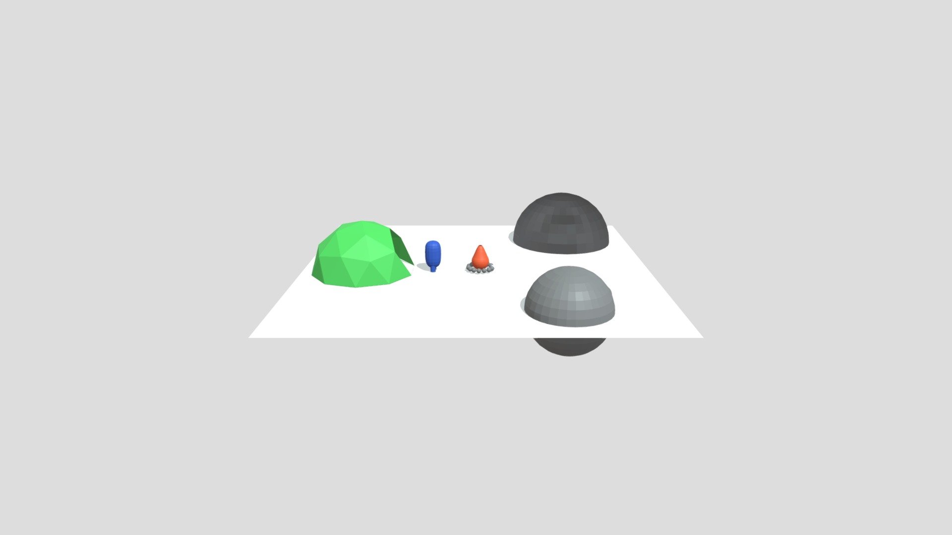 rough diorama