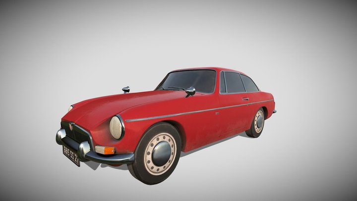 MGB GT 3D Model