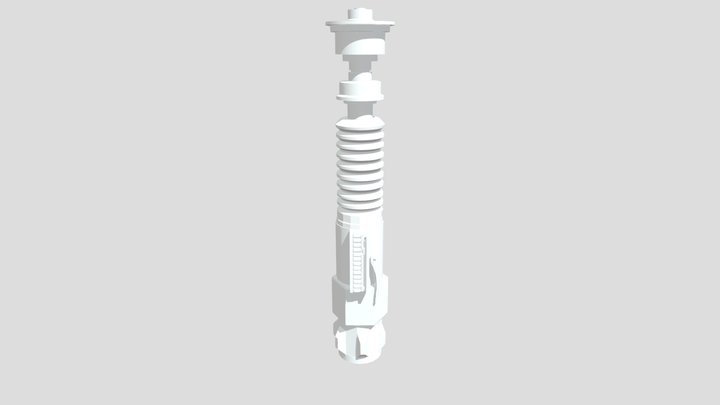 sabre de luz 3D Model