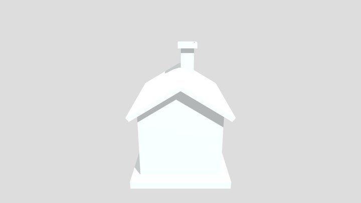 low poly house 3D Model