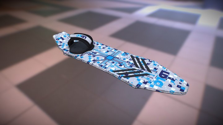 Hoverboard - Zeus 2K16 - LDLC Contest 3D Model