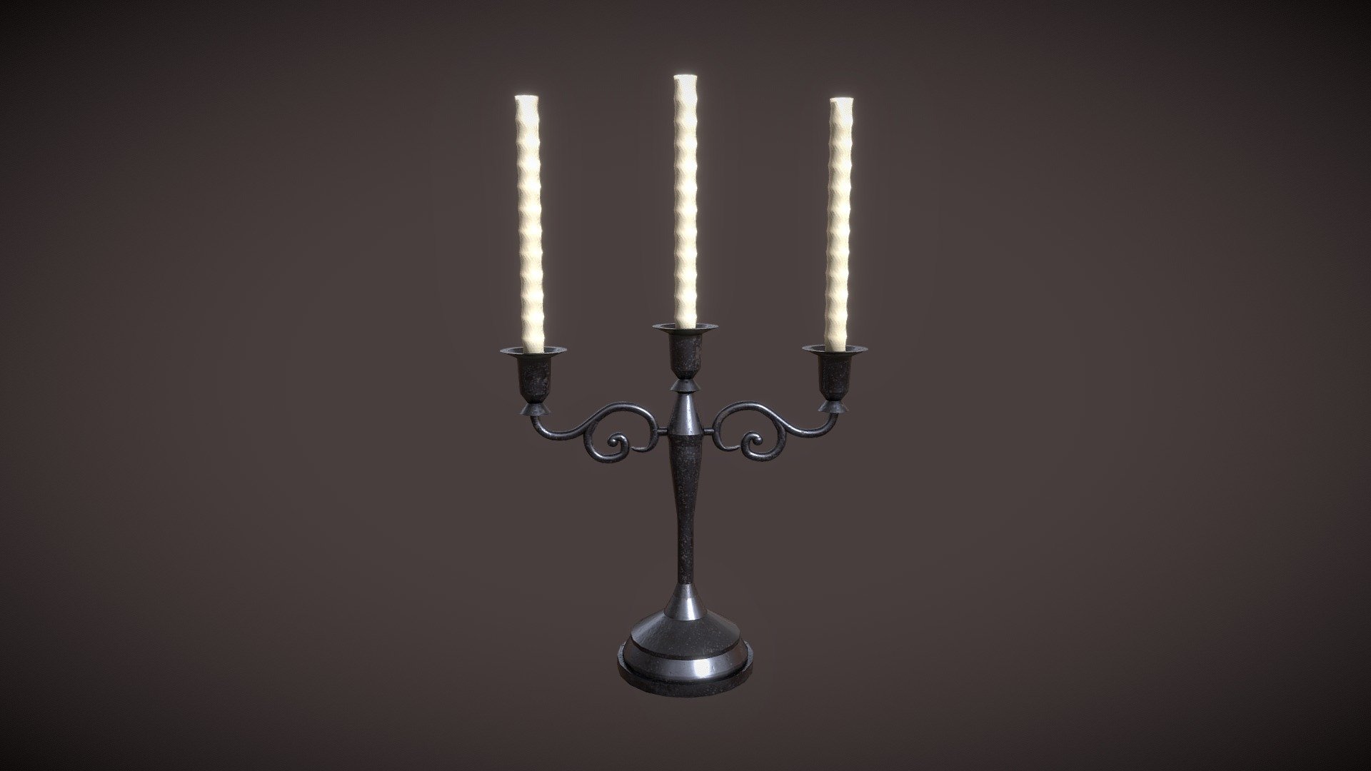 Candelabra Download Free 3D model by Paris Mutter (octrs) [e2b61af
